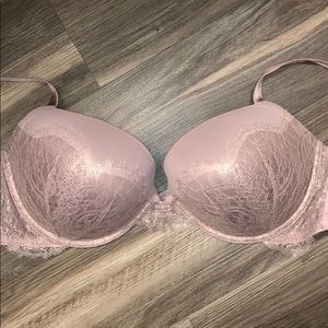 Lavender push up bra